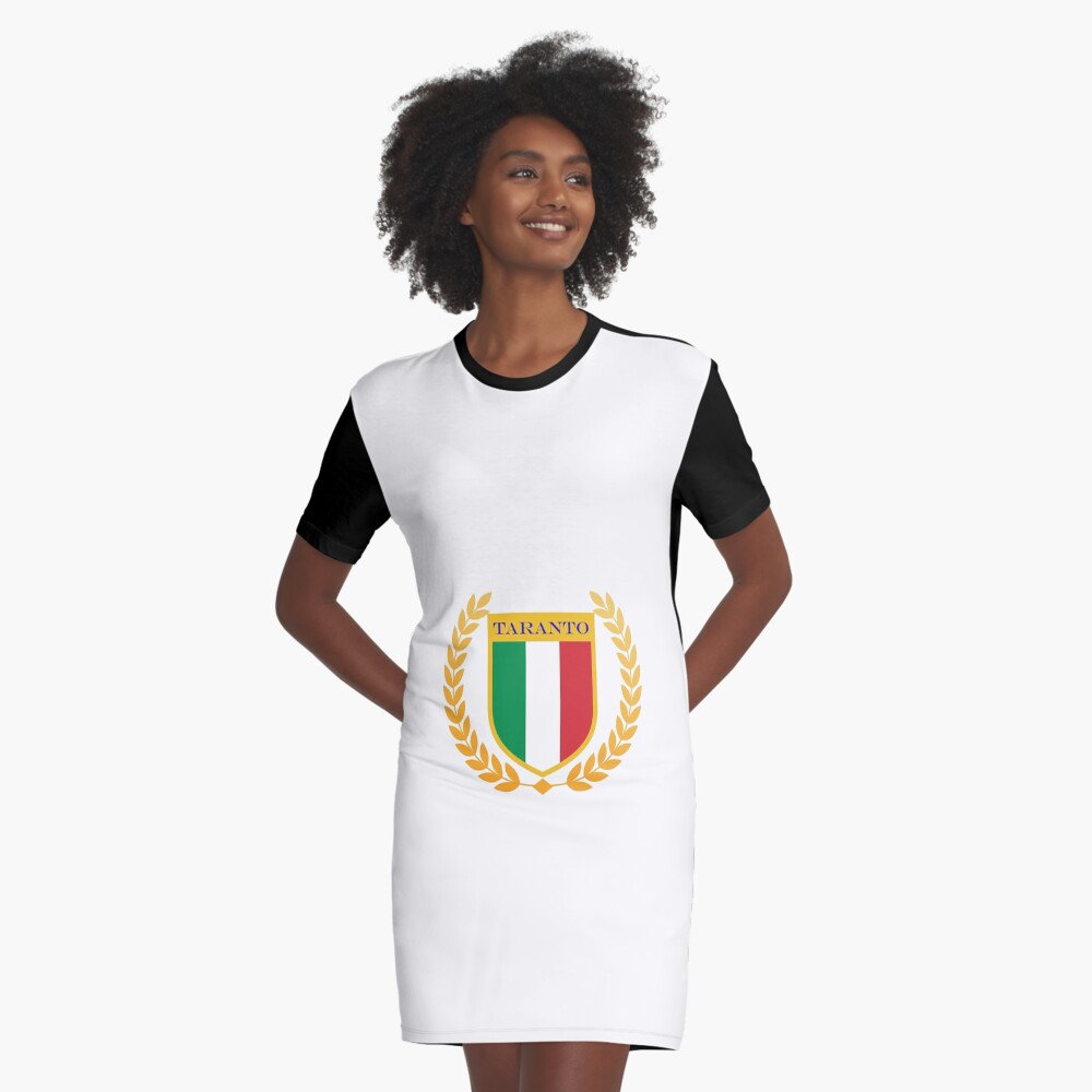 Item preview, Graphic T-Shirt Dress designed and sold by ItaliaStore.