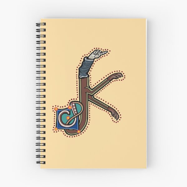Item preview, Letter K Manicule W 14C Maastricht Psalter parody  designed and sold by Donnahuntriss.
