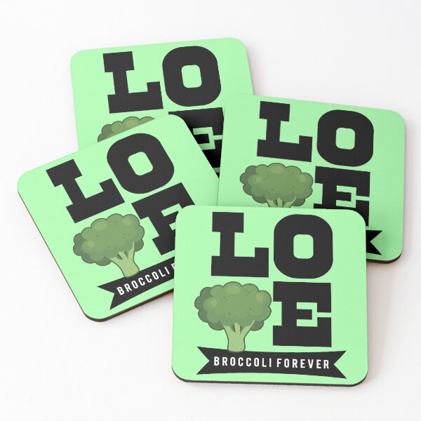 Item preview, Broccoli Love Forever 2 designed and sold by ExplodingDeer.