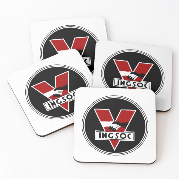 Item preview, Ingsoc 1984 White designed and sold by Deus Skull®.
