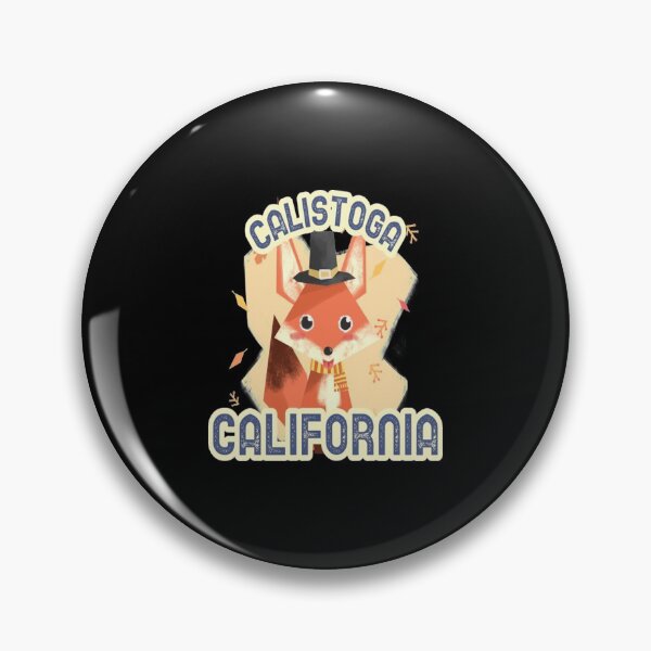 Item preview, Calistoga T-ShirtCalistoga California Leaves Falling Autumn and Fall Amber Autumn, Best gift for September October and November, Fox with a Hat T-Shirt_by AbsurdStore_ designed and sold by thuyshop.