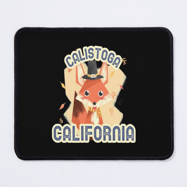 Item preview, Calistoga T-ShirtCalistoga California Leaves Falling Autumn and Fall Amber Autumn, Best gift for September October and November, Fox with a Hat T-Shirt_by AbsurdStore_ designed and sold by thuyshop.