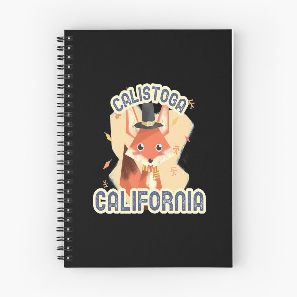 Item preview, Calistoga T-ShirtCalistoga California Leaves Falling Autumn and Fall Amber Autumn, Best gift for September October and November, Fox with a Hat T-Shirt_by AbsurdStore_ designed and sold by thuyshop.