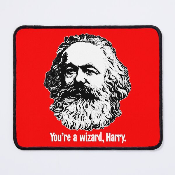 Item preview, Karl Marx: You're A Wizard, Harry designed and sold by Good-Looking Corpse.