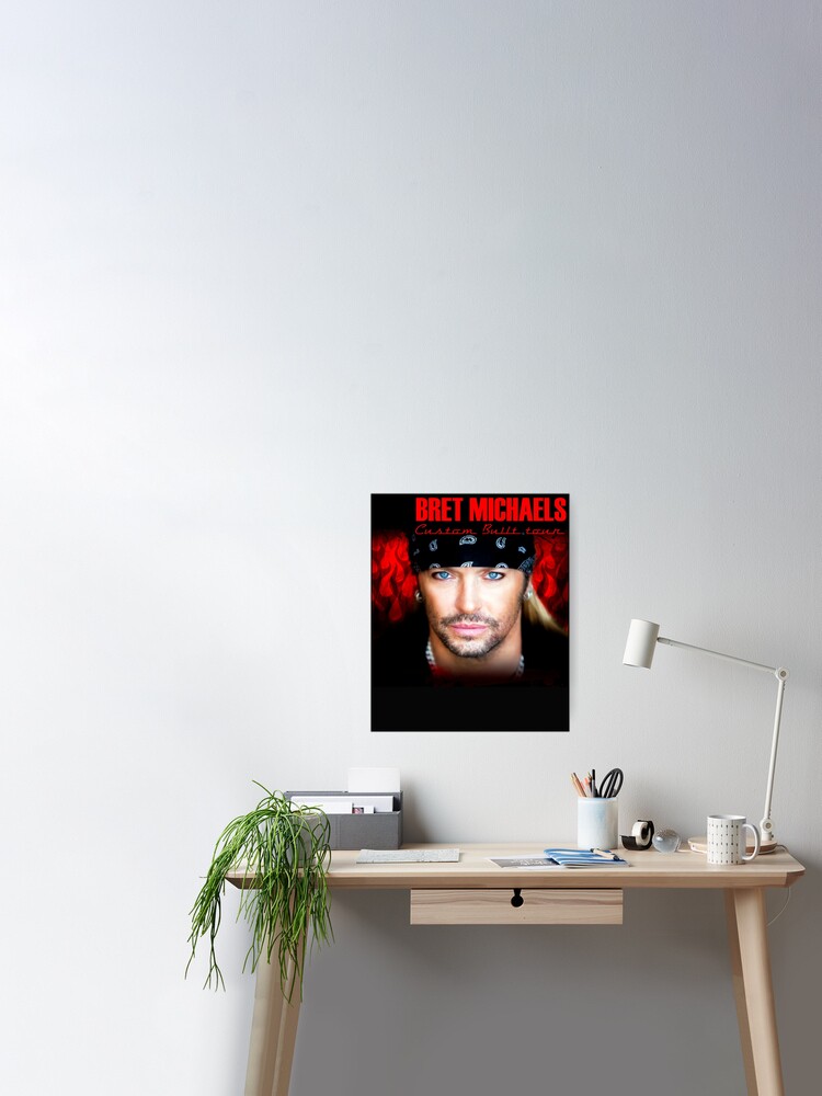 Bret Michaels Face Tour 2019 Dedekyo 5 Poster for Sale by RobertLang13 |  Redbubble
