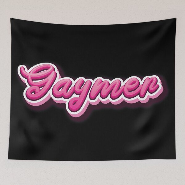 Item preview, Gaymer Gay Gamer designed and sold by WordsGamersUse.