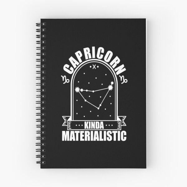Item preview, Capricorn Kinda Materialistic T-ShirtCapricorn Kinda Materialistic T-Shirt_by LetsBeginDesigns_ designed and sold by thuyshop.