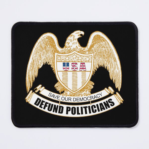 Item preview, Defund Politicians designed and sold by FiaFiaPress.