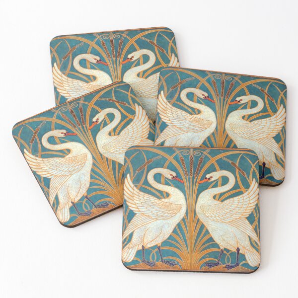 Item preview, Swan, Rush and Iris by Walter Crane (1875) designed and sold by MagicStrawberry.