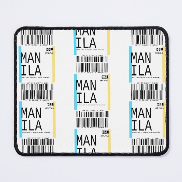 Item preview, MANILA PLANE TICKET FILIPINO POCKET DESIGN SHIRT PHONE CASE designed and sold by aydapadi.