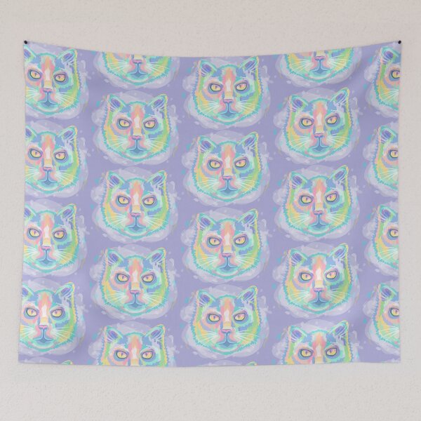Item preview, Colorful Kitty designed and sold by Chelsea Sullivan.