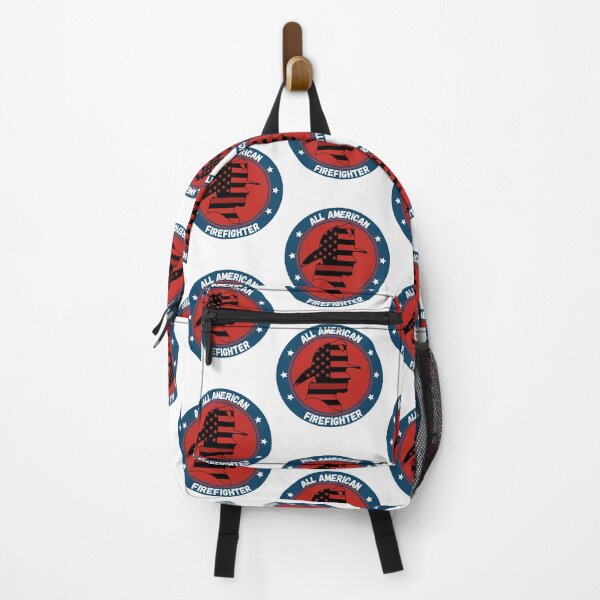 Item preview, All American Firefighter Redline US Flag designed and sold by Samsdesignshop.