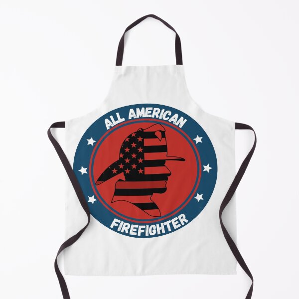 Item preview, All American Firefighter Redline US Flag designed and sold by Samsdesignshop.