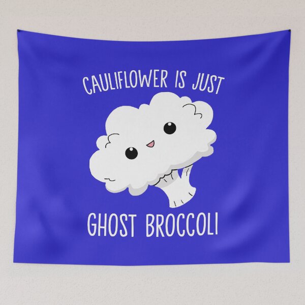 Item preview, Ghost Broccoli Funny designed and sold by ExplodingDeer.
