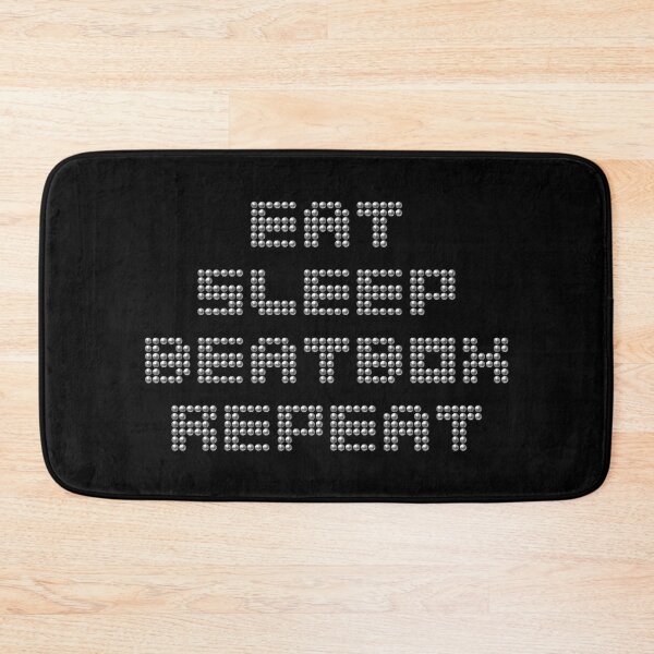 Item preview, Eat Sleep Beatbox Repeat designed and sold by superdumb70.