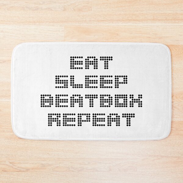 Item preview, Eat Sleep Beatbox Repeat (Black) designed and sold by superdumb70.