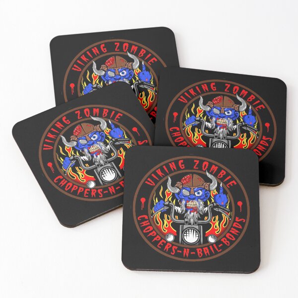Item preview, VIKING ZOMBIE - CHOPPERS N BAIL BONDS designed and sold by Garden Of Nightmares.