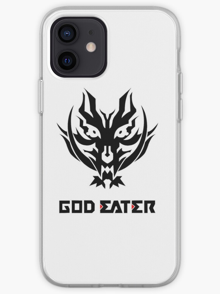 God Eater 2 Rage Burst Logo And Text Iphone Case Cover By Hollowfied Redbubble