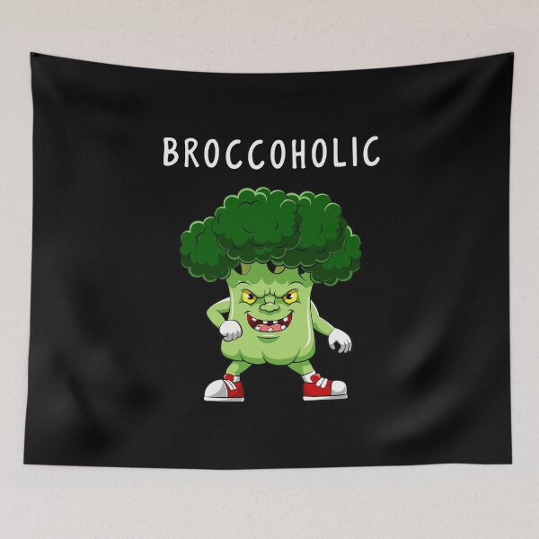 Item preview, Funny Broccoholic 2 designed and sold by ExplodingDeer.