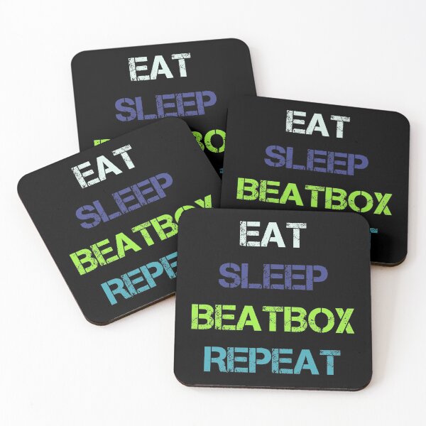 Item preview, Eat Sleep Beatbox Repeat designed and sold by superdumb70.