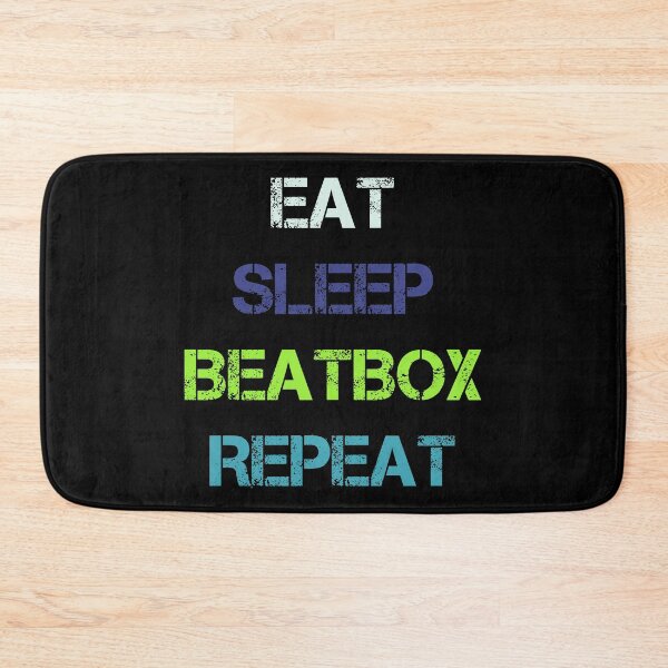 Item preview, Eat Sleep Beatbox Repeat designed and sold by superdumb70.