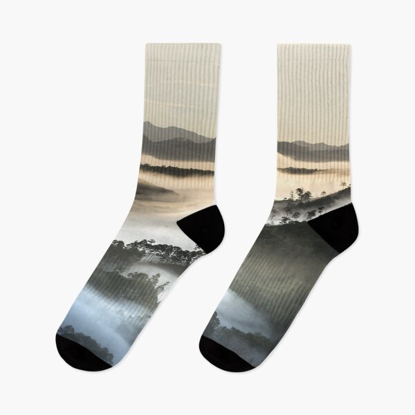 Item preview, [Landscape] Mountains flooded by clouds designed and sold by VinBasis.