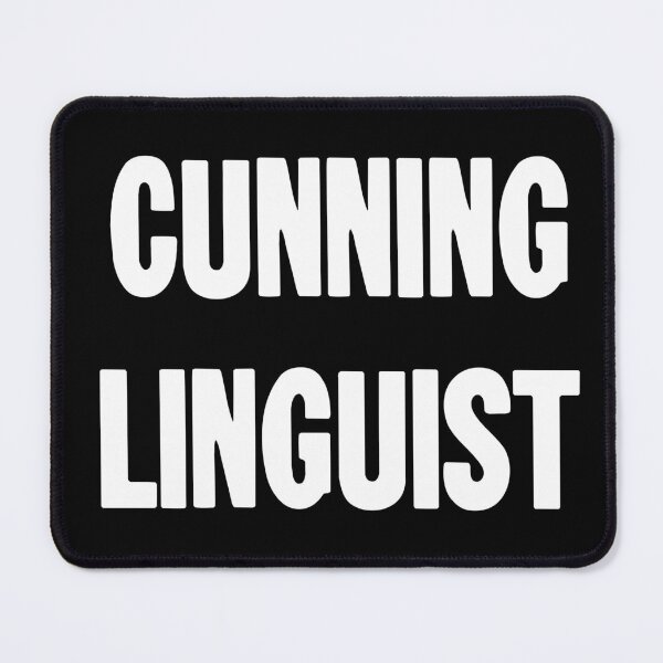 Item preview, Cunning Linguist designed and sold by Good-Looking Corpse.
