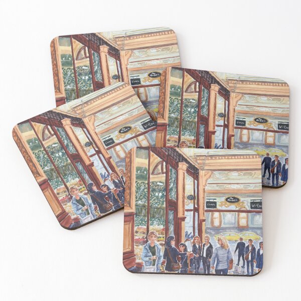 Item preview, Hopetoun Tea Rooms windows, Block Arcade designed and sold by Virginia  Coghill.