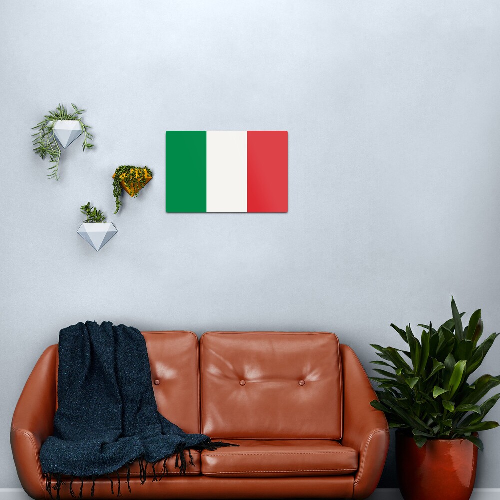 Flag of Italy Metal Print