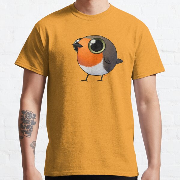 floral Robin shirt Birdwatching & Tit bird fan Gift Robin Cute Wildlife t-shirt bird lovers tshirt Bird tshirt Robin Bird tshirt