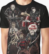 Death Metal Killer Music Horror Graphic T-Shirt