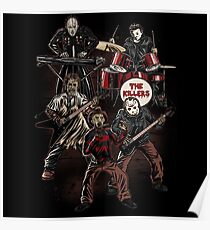 Death Metal Killer Music Horror Poster