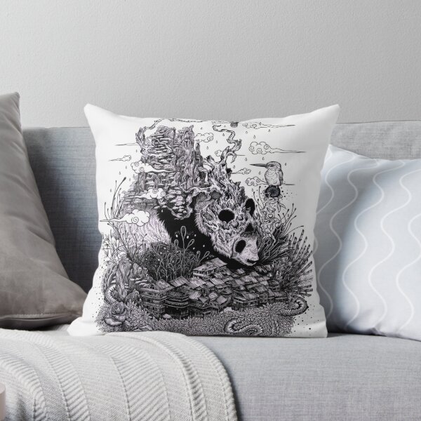 The Sleeping Giant Throw Pillow for Sale by Rochelle Smith