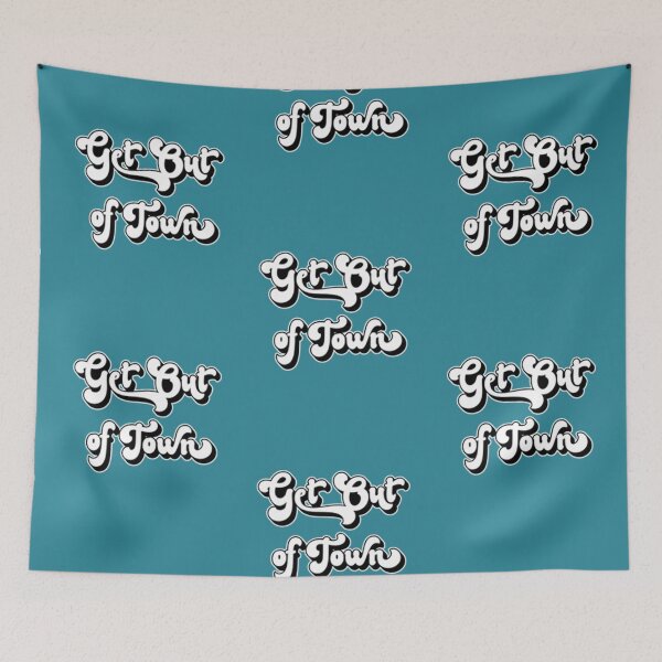 Item preview, Get Out Of Town Retro Get out of Town Black and White designed and sold by CordeyIgnacio.