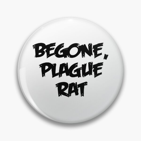 Item preview, BEGONE, PLAGUE RAT in Black designed and sold by brodolo.