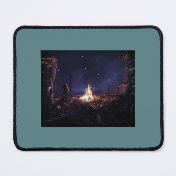 Item preview, Jagi Gaiden - Campfire Scene Art Print designed and sold by Branderastore.