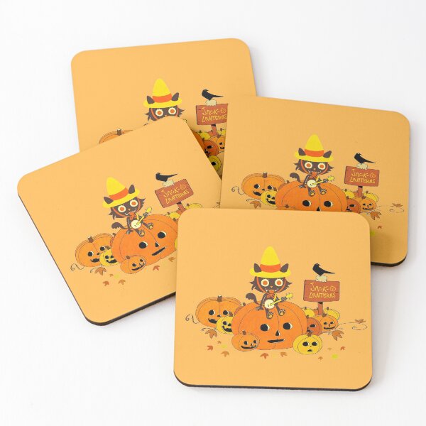 Item preview, Gatito de Jack O Lantern designed and sold by Lindsay Scanlan.