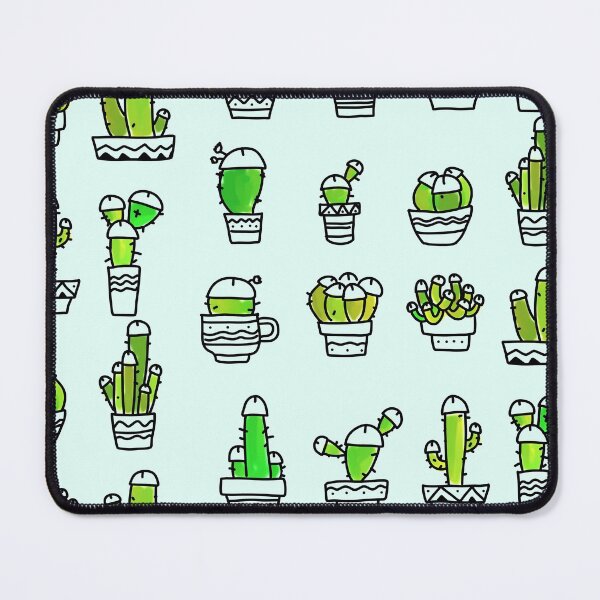 Item preview, COCK PLANTS CACTUS GREEN WATERCOLOR designed and sold by aydapadi.