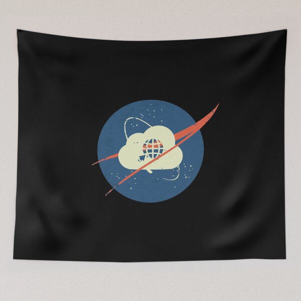 Item preview, Cloud Computing Space Vintage designed and sold by orlumbuspirate.