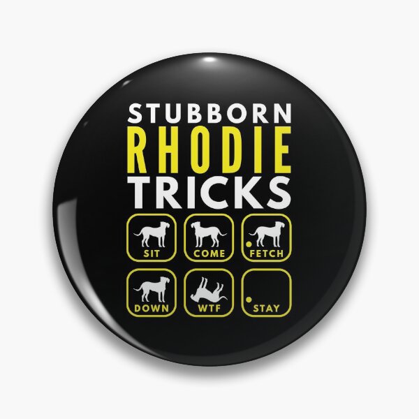 Item preview, Stubborn Rhodie Tricks - Dog Training designed and sold by DoggyStyles.