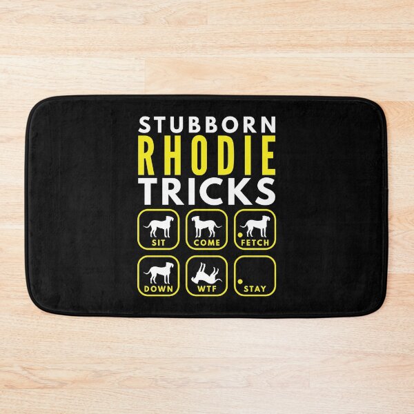 Item preview, Stubborn Rhodie Tricks - Dog Training designed and sold by DoggyStyles.