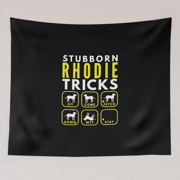 Item preview, Stubborn Rhodie Tricks - Dog Training designed and sold by DoggyStyles.