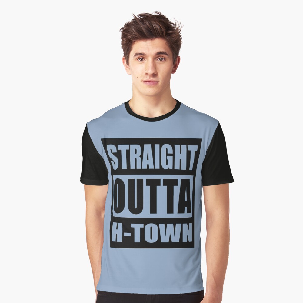 STRAIGHT OUT OF H-TOWN!  Essential T-Shirt for Sale by devilshalollc