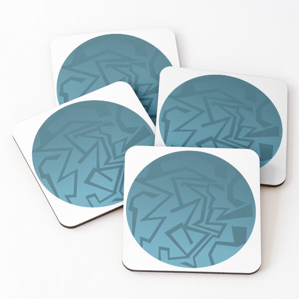 Item preview, Diseño de círculo de línea abstracta azul designed and sold by vilo99.