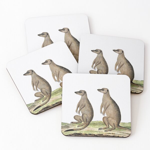 Item preview, Suricata suricatta: Meercats painting designed and sold by debjaynedesign.