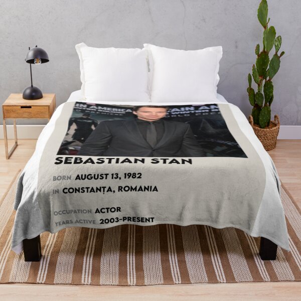 Item preview, Sebastian Stan (minimalistic poster design) designed and sold by theislandgirl.