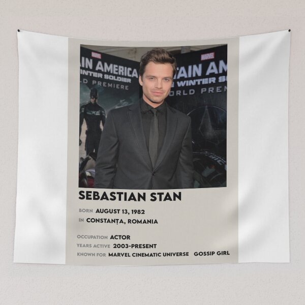Artikelvorschau, Sebastian Stan (minimalistische Plakatgestaltung) entworfen und verkauft von theislandgirl.
