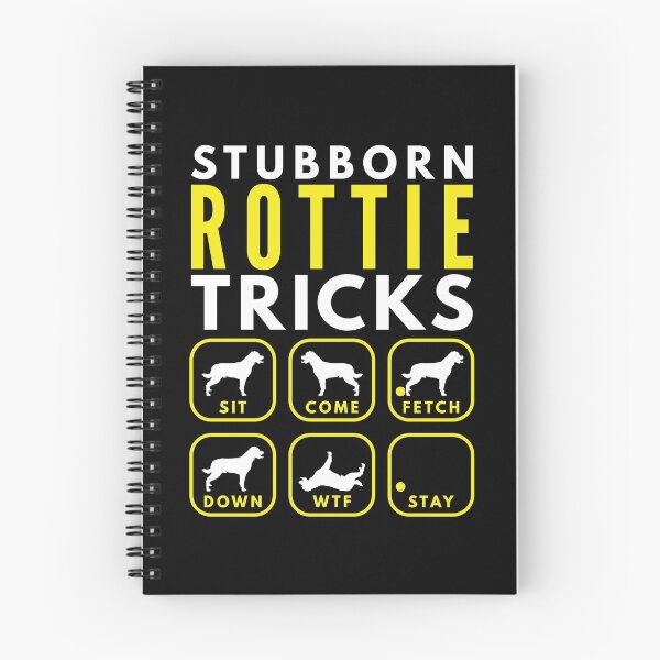 Aperçu de l'œuvre Stubborn Rottie Tricks - Dog Training créée et vendue par DoggyStyles.