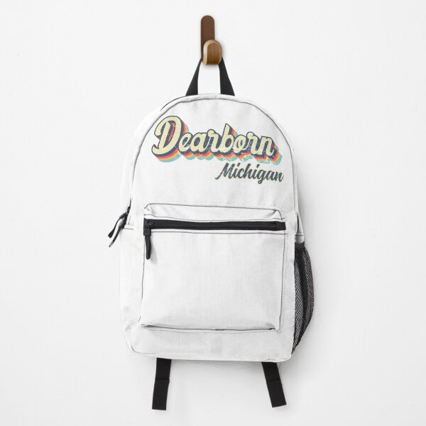 Item preview, Dearborn City Michigan Retro Vintage 70s rainbow designed and sold by Teelogic.
