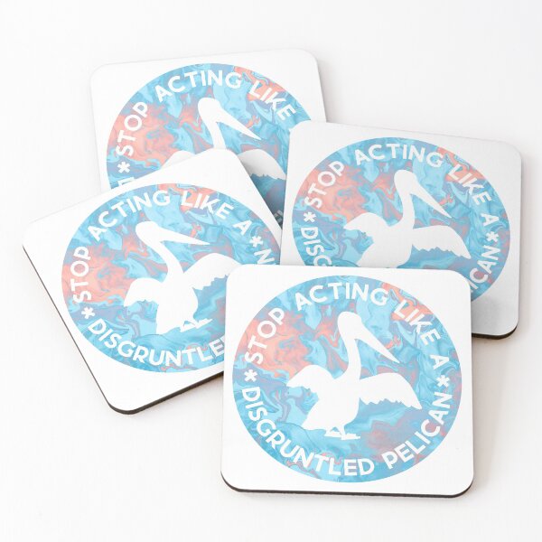 Item preview, Disgruntled Pelican (Red) designed and sold by splode.